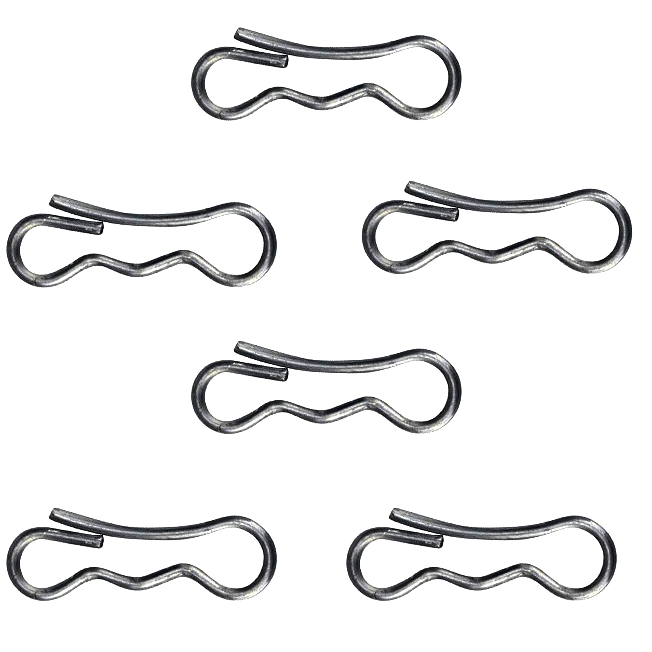 TLAOISUS (6-Pack) 714-04040 Bow Tie Lock Cotter Pin5/16“ for MTD